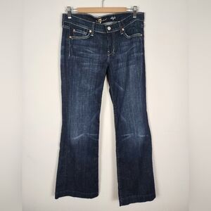 7faM Dojo Seven For All Mankind White Seven Pocket Jeans Women's Size 29